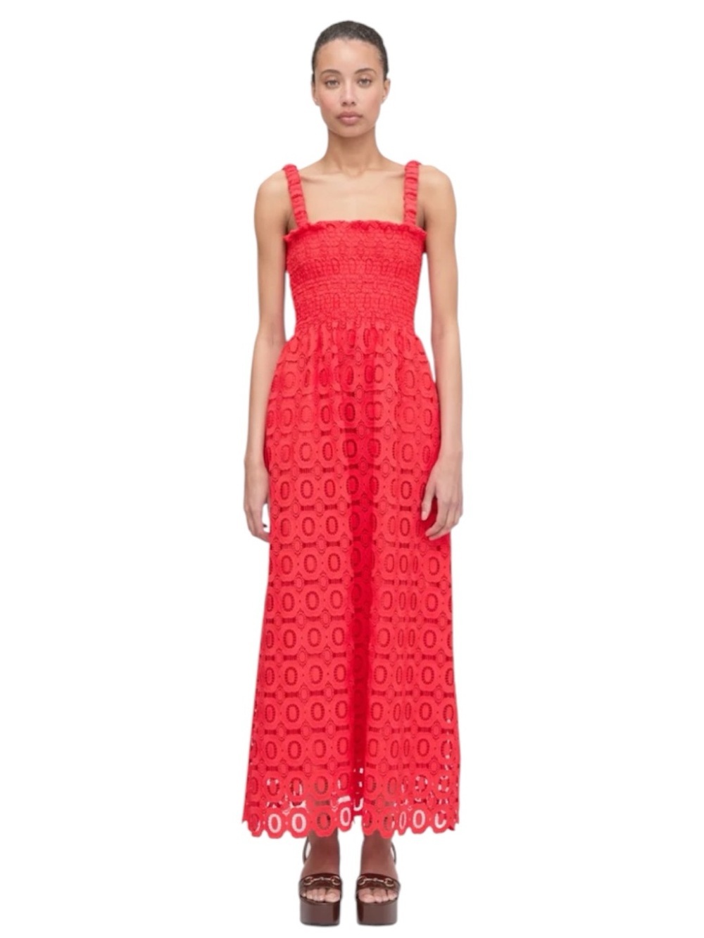 NEW Hill House Anjuli Nap dress. Poppy Lace. XS. NWT - Picture 2 of 9